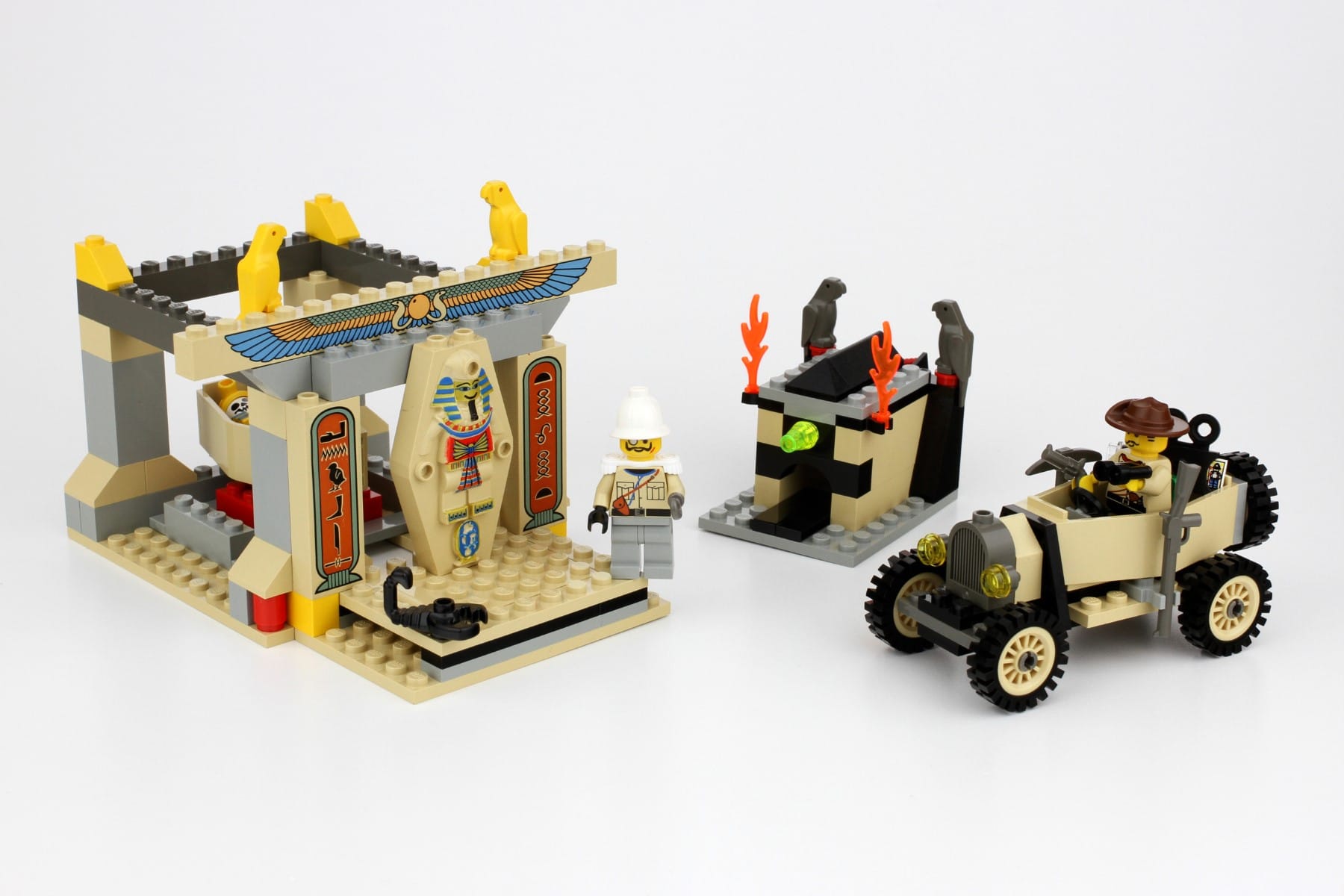 Lego Adventure 1 Pharao mit Haube bedruckt 