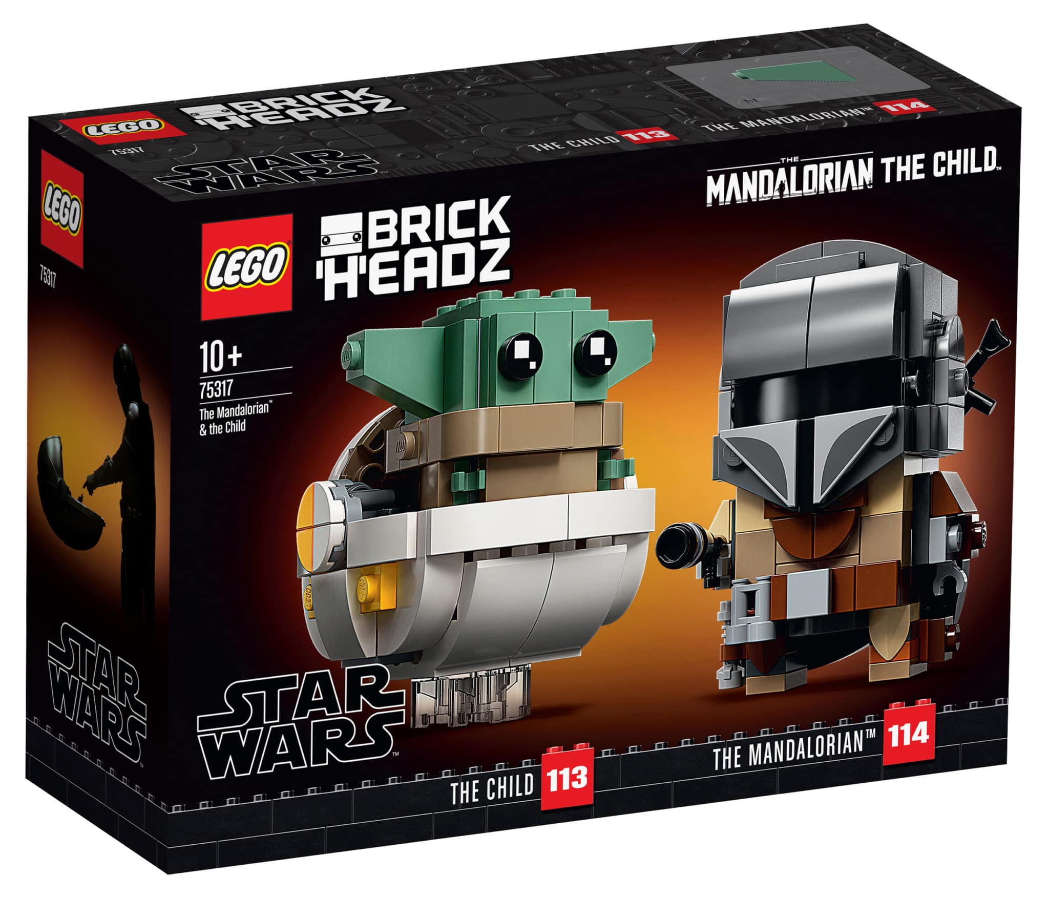 LEGO 75317 The Mandalorian BrickHeadz Box