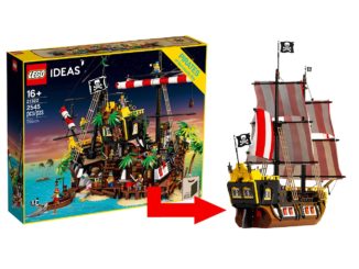 LEGO Ideas 21322 Pirates of Barracuda Bay