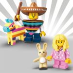 LEGO Minifiguren Serie 20: Junge mit Pinata und Mädchen im Häschen-Schlafanzug