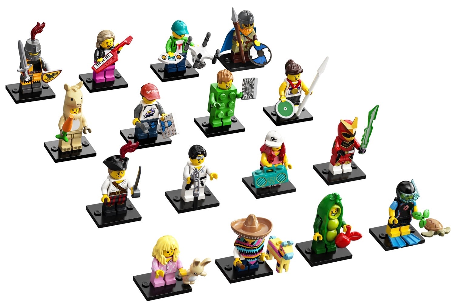 LEGO 71027 Minifiguren Serie 20: Alle Minifiguren