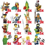 LEGO 71027 Minifiguren Serie 20 Box-Verteilung