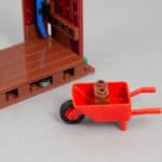 LEGO Gartenhütte Schubkarre