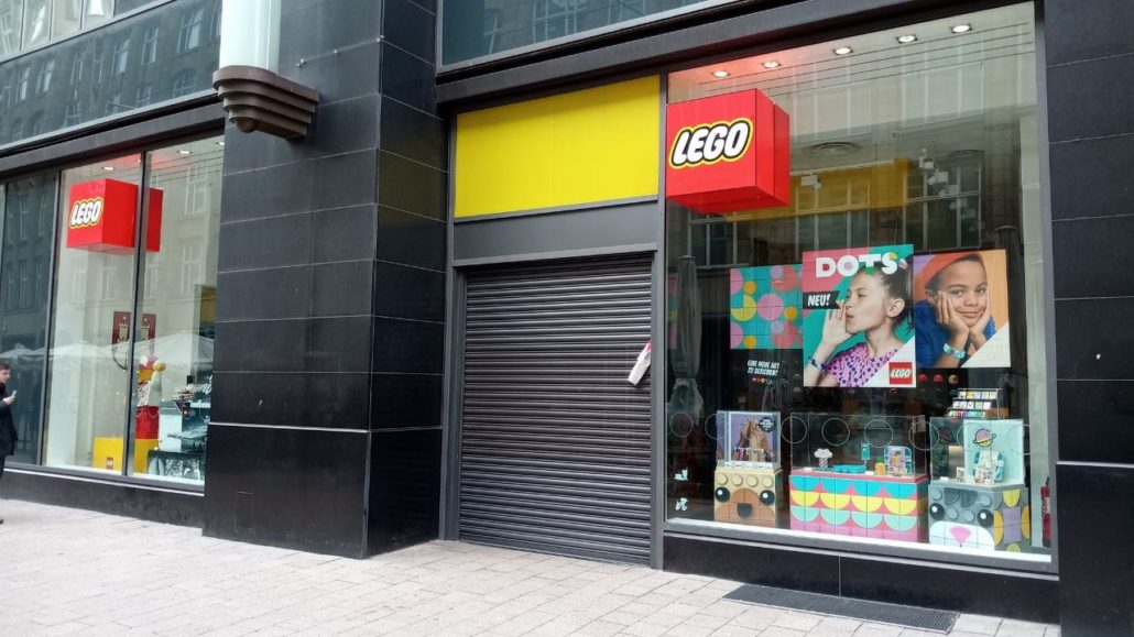 LEGO Brand Stores wegen COVID-19 geschlossen