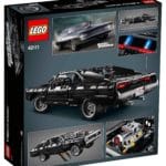 LEGO Technic 42111 Dom's Dodge Charger Box hinten