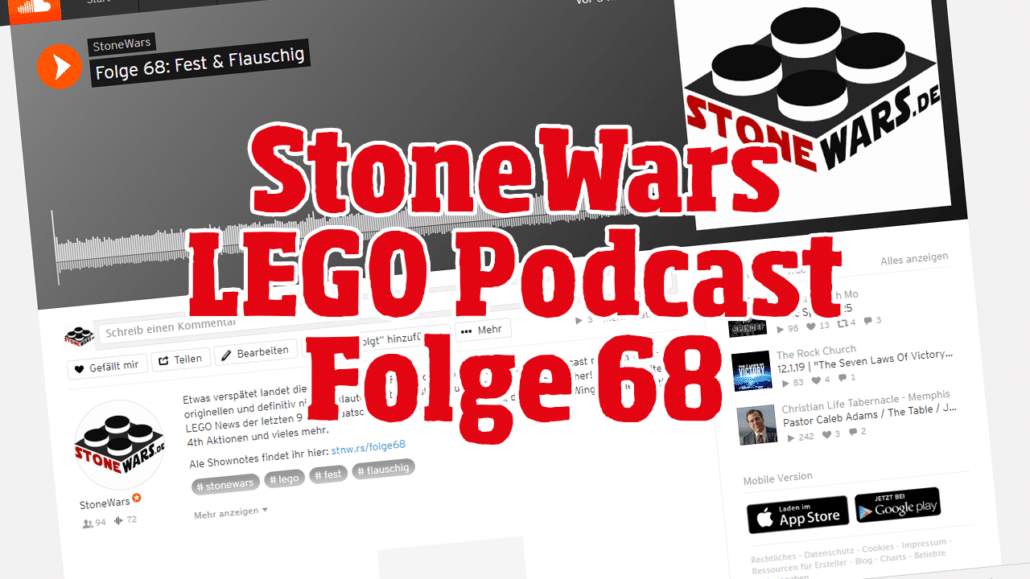 StoneWars LEGO Podcast Folge 68