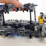 LEGO Technic 42043 Mercedes-Benz Arocs 3245 Bauabschnitt 3 - Detail Hinterachsaufhängung