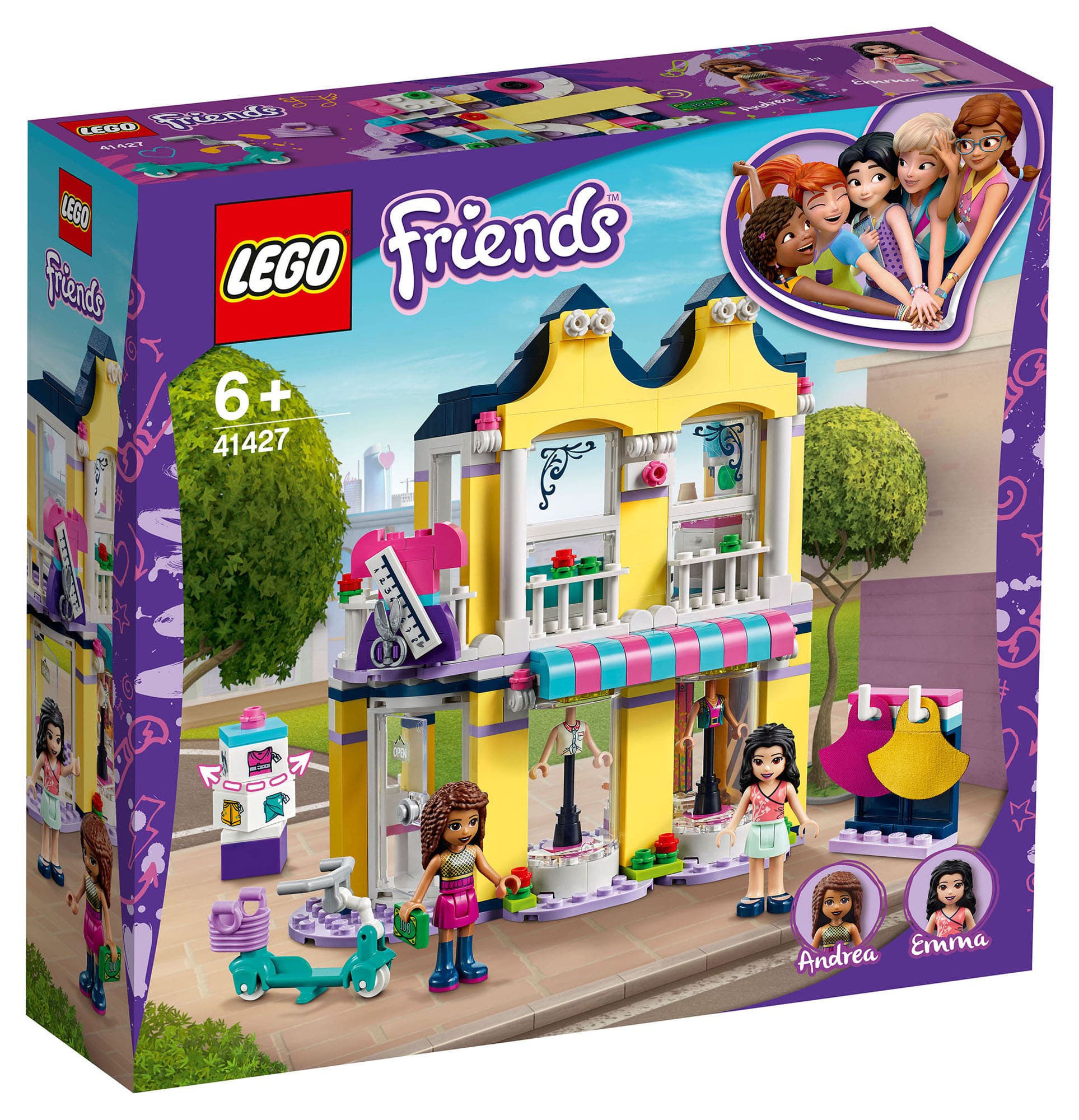 LEGO Friends 41427 Emmas Mode-Geschäft