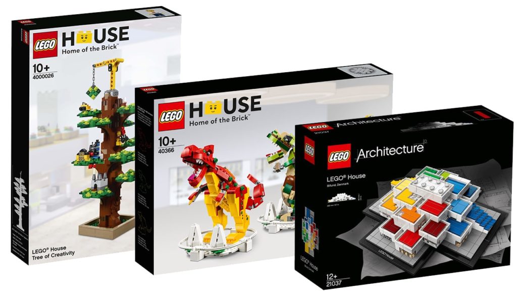 Drei LEGO House Exclusives online verfügbar Drei LEGO House Exclusives online verfügbar