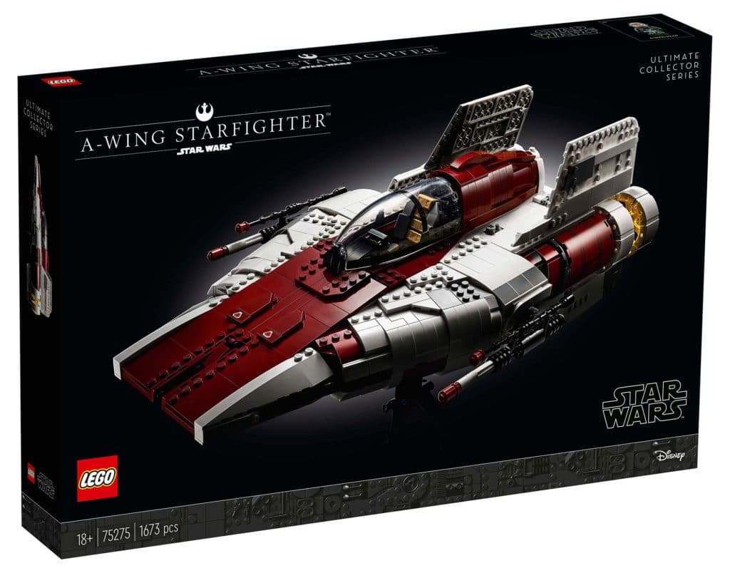 LEGO Star Wars 75275 UCS A-Wing Starfighter Box Vorderseite