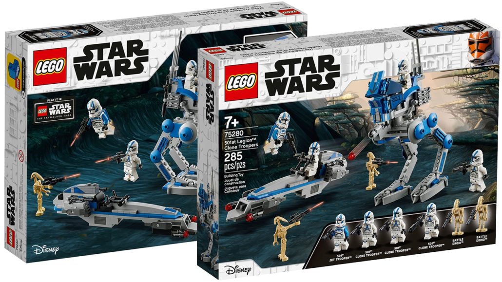 LEGO Star Wars 75280 501st Battle Pack Box