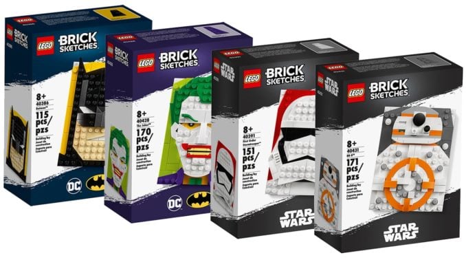 LEGO Brick Sketches