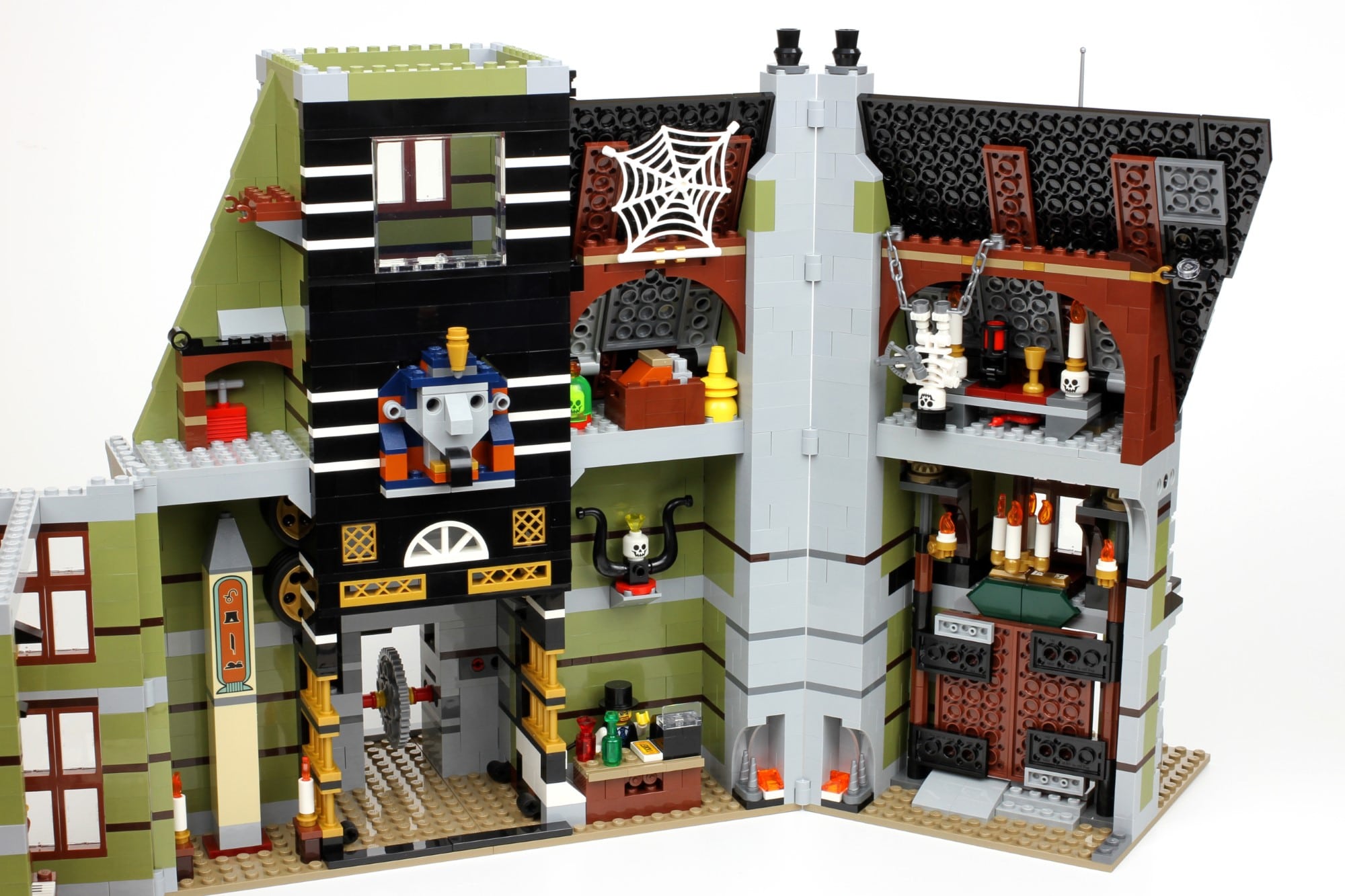 LEGO Fairground Collection 10273 Haunted House Aufbau Schritt 12 2