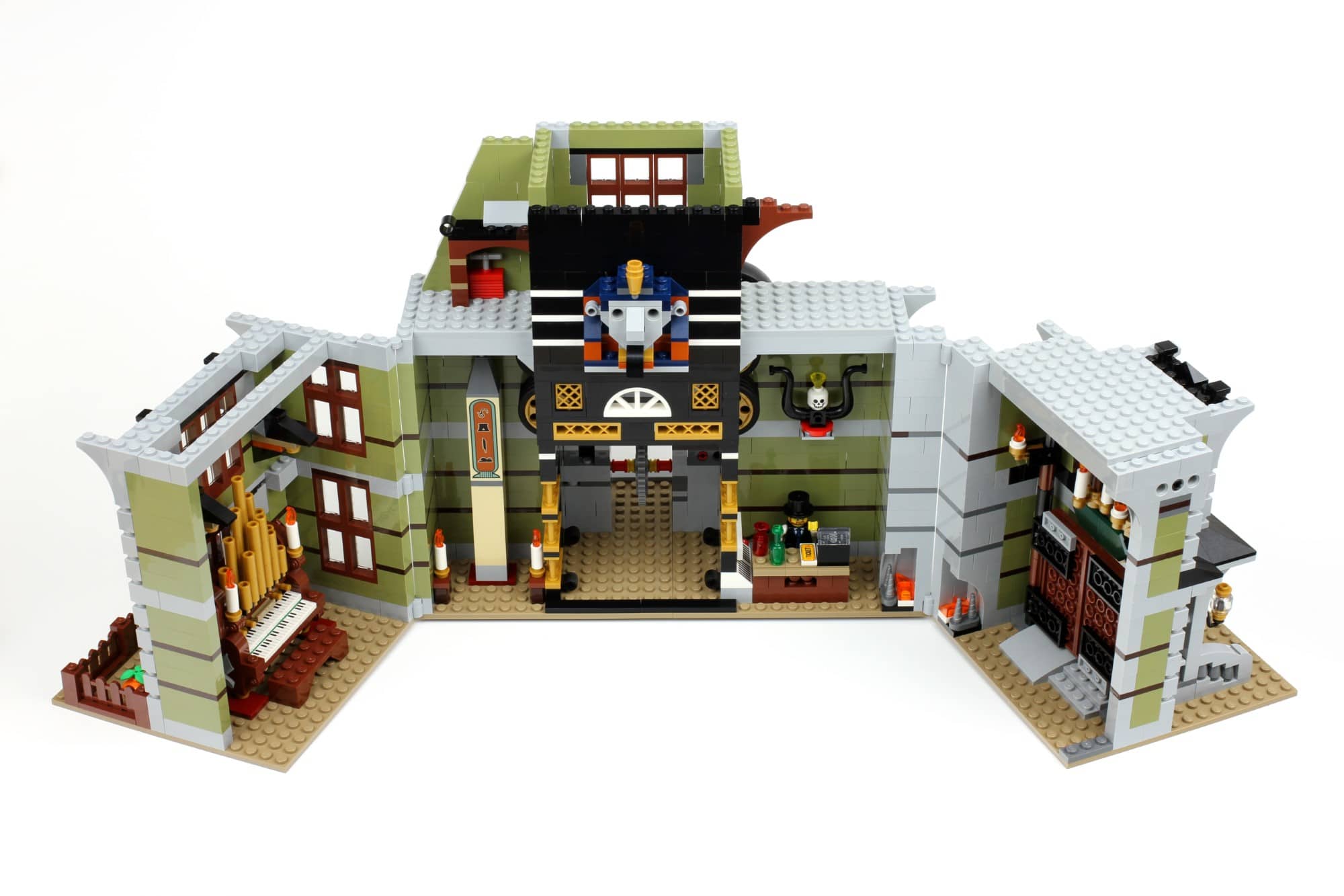 LEGO Fairground Collection 10273 Haunted House Aufbau Schritt 9 2