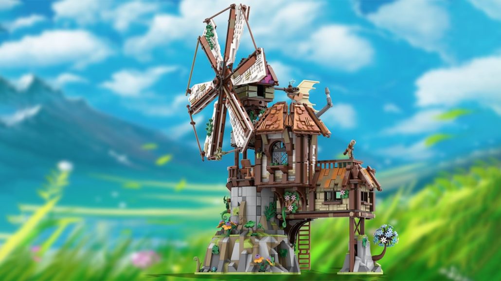 LEGO Ideas Mountain Windmill LEGO Ideas Mountain Windmill