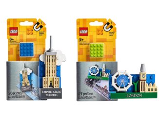 LEGO Magnete Empire State Building und London