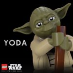 LEGO The Skywalker Saga Charakter Poster Yoda