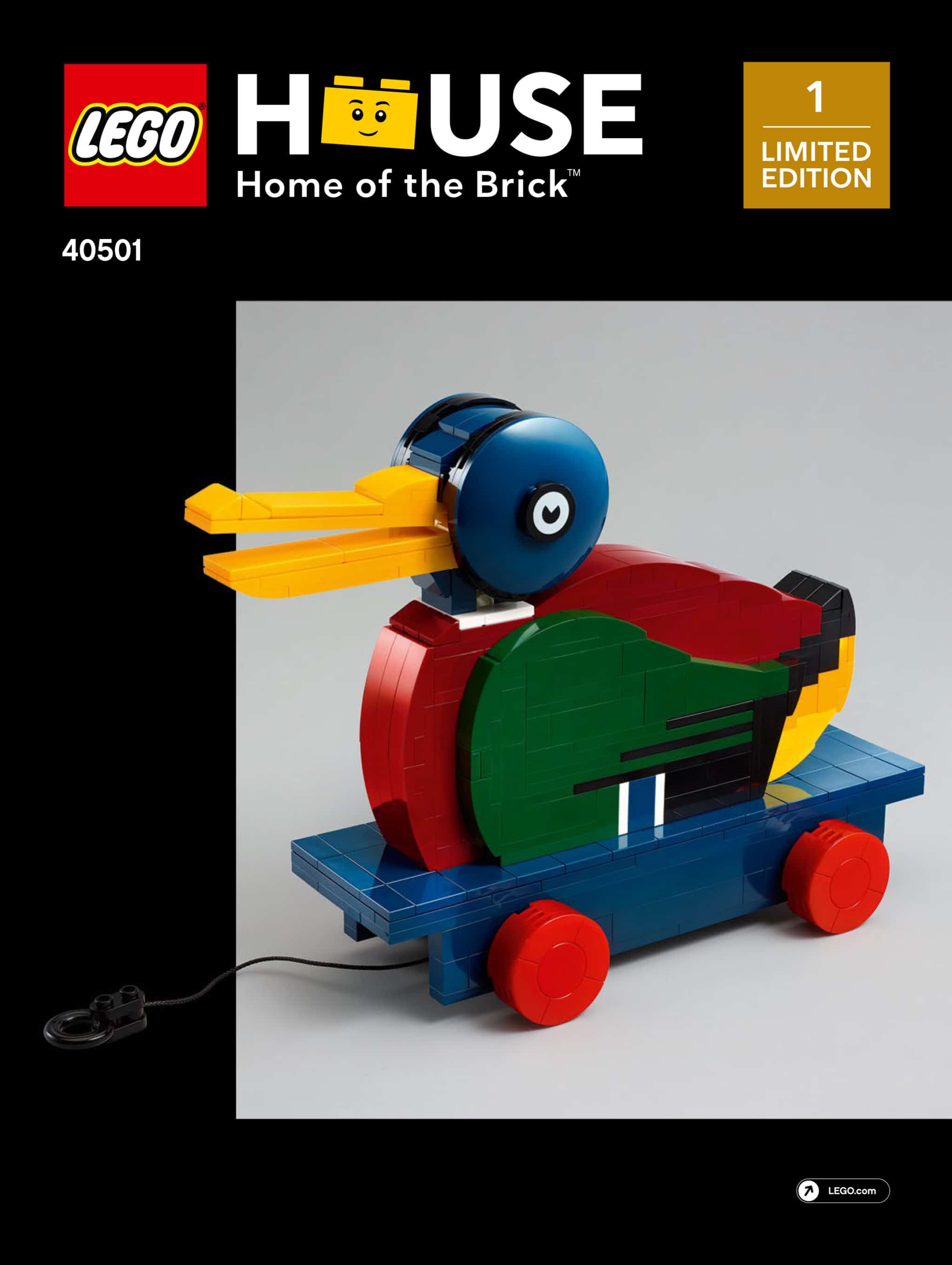 LEGO 40501 Wooden Duck