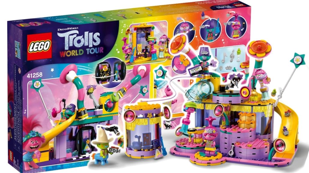 LEGO 41258 Trolls World Tour Das Konzert Von Vibe City