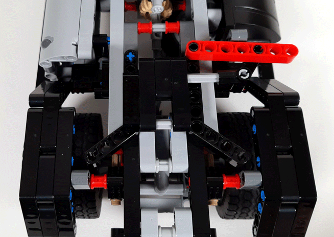 LEGO 42023 Mercedes-Benz Arocs B-Modell - Funktion Kupplung