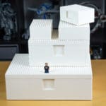 LEGO Ikea Bygglek Boxen Gestapelt