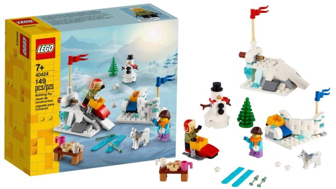 LEGO 40424 Winter Snowball Fight