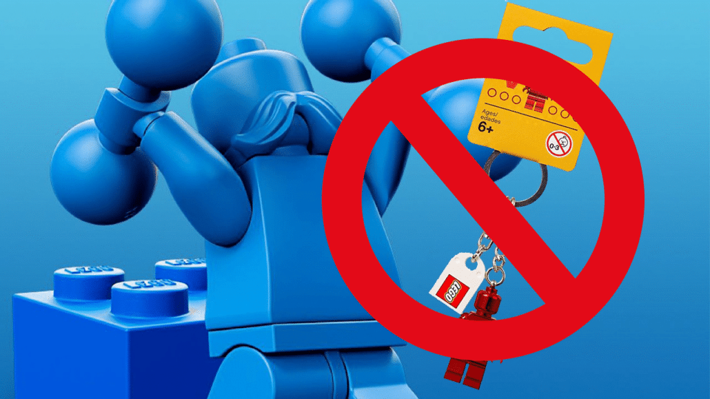 LEGO Retro VIP Schluesselanhaenger Fehler