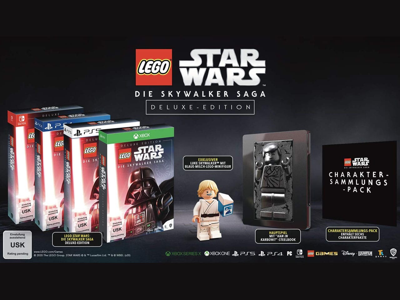 LEGO Star Wars Skywalker Saga Vorbestellung Amazon Titel