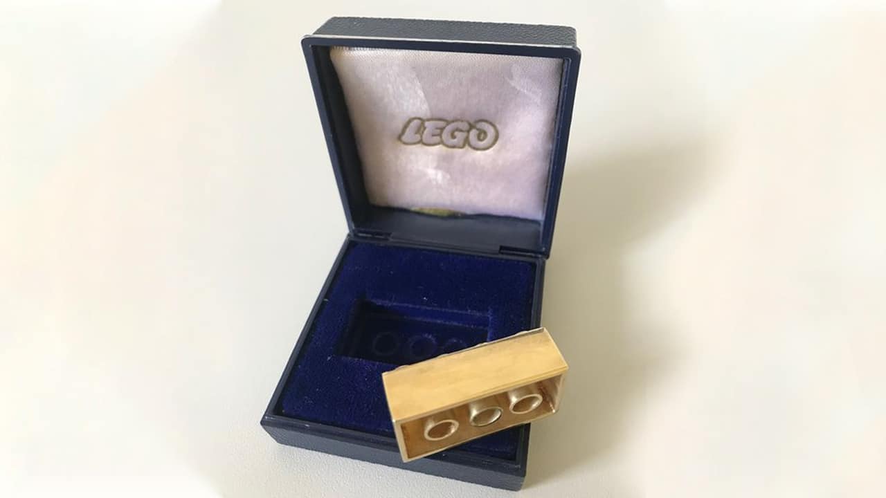 LEGO aus 14K Gold: Sammlerstück steht ab zur Auktion