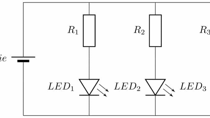 Schaltung LED Parallel