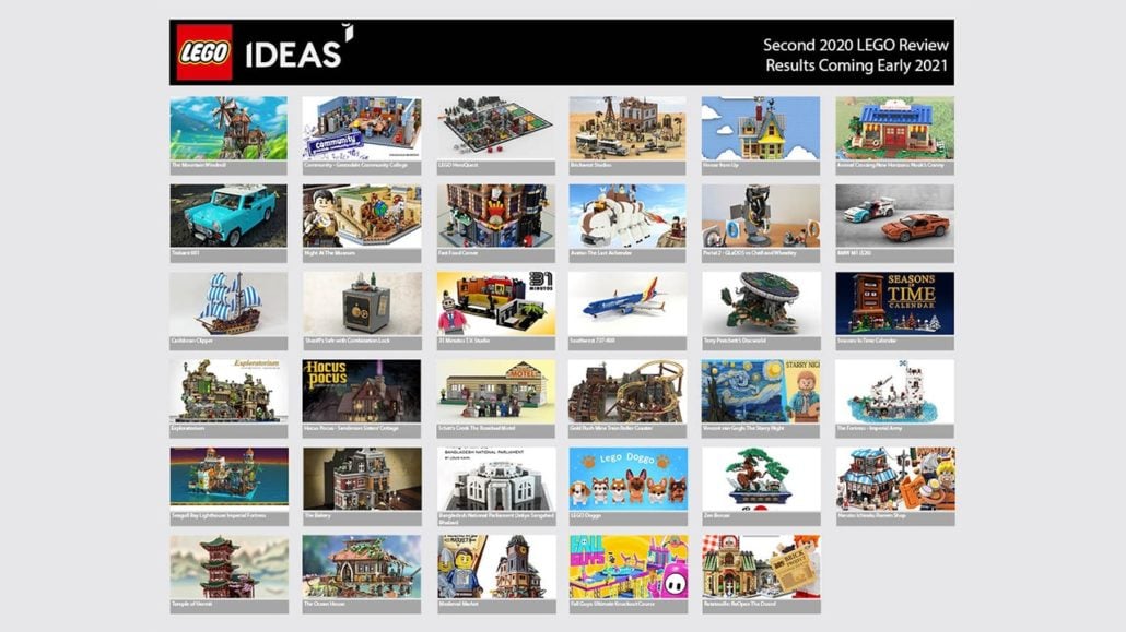 LEGO Ideas 2. Review Phase 2020