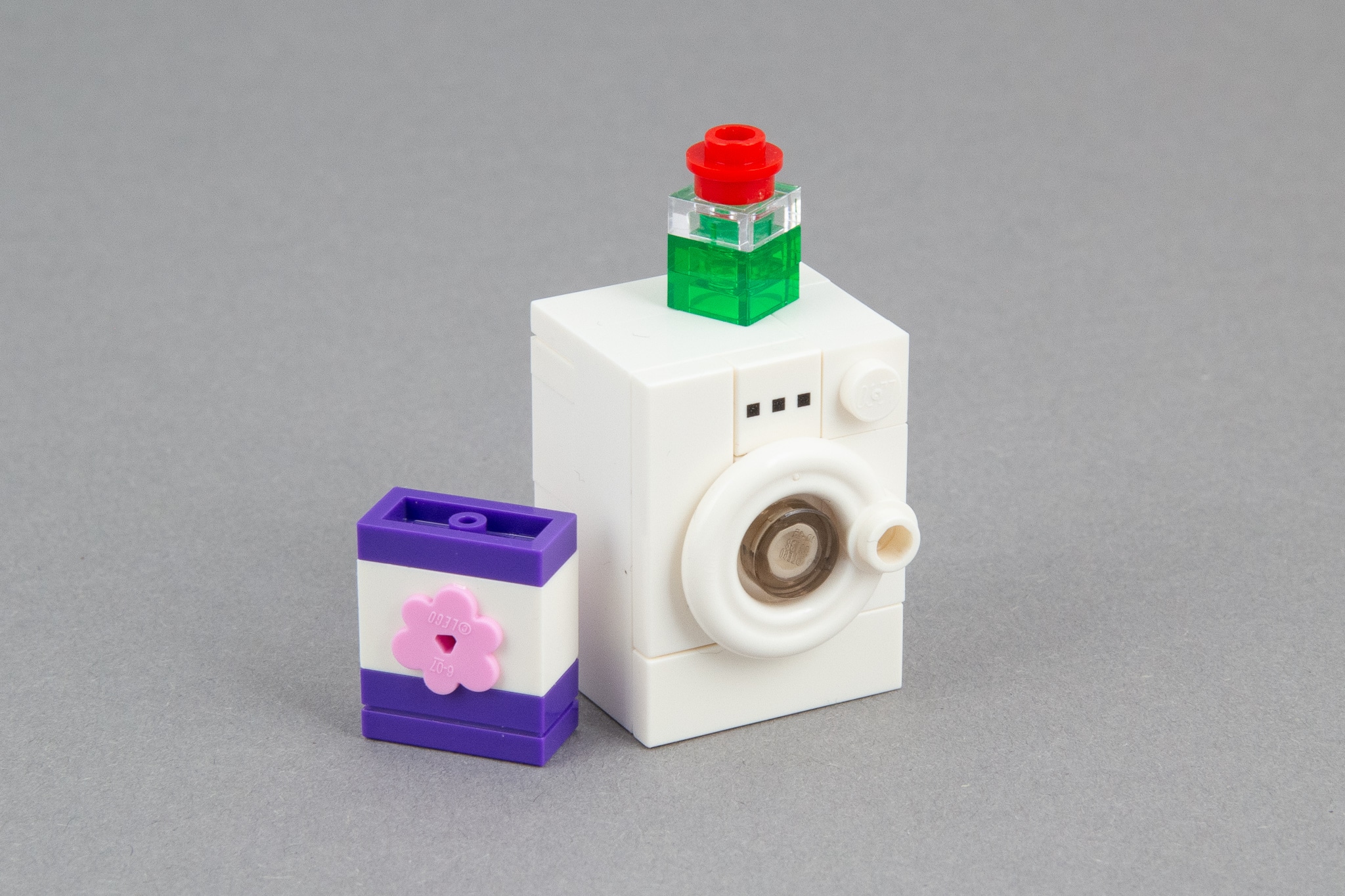 LEGO Moc Waschkeller Waschmaschine (1)