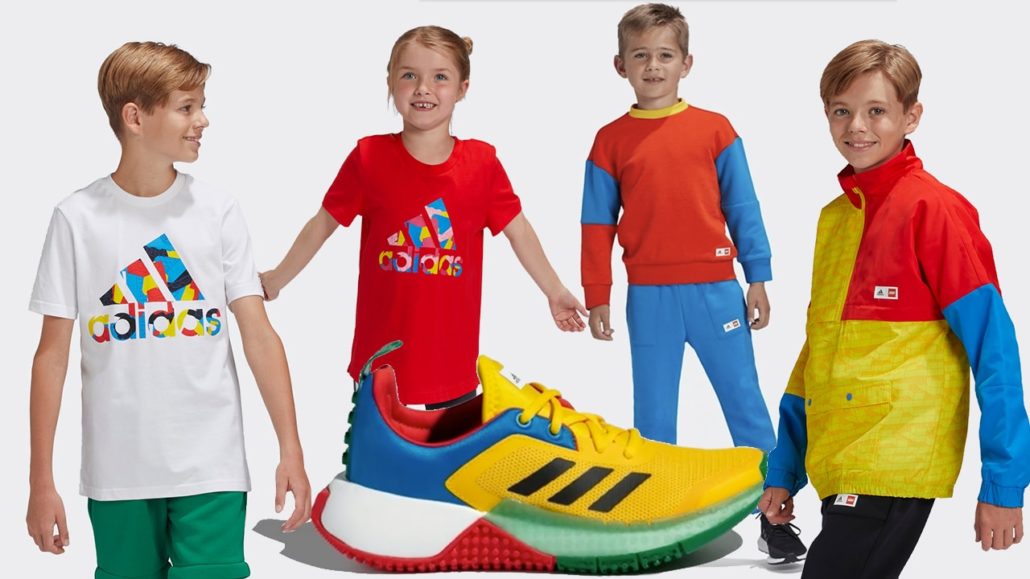 LEGO x adidas Kids Kollektion Erste Bilder von Schuhen Kleidung