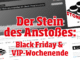 Der Stein des Anstoßes: Black Friday & VIP-Wochenende bei LEGO