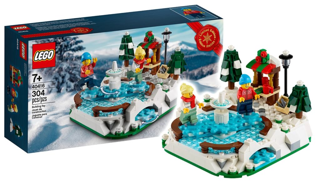 LEGO 40416 Eislaufplatz Gratisbeilage Titelbild