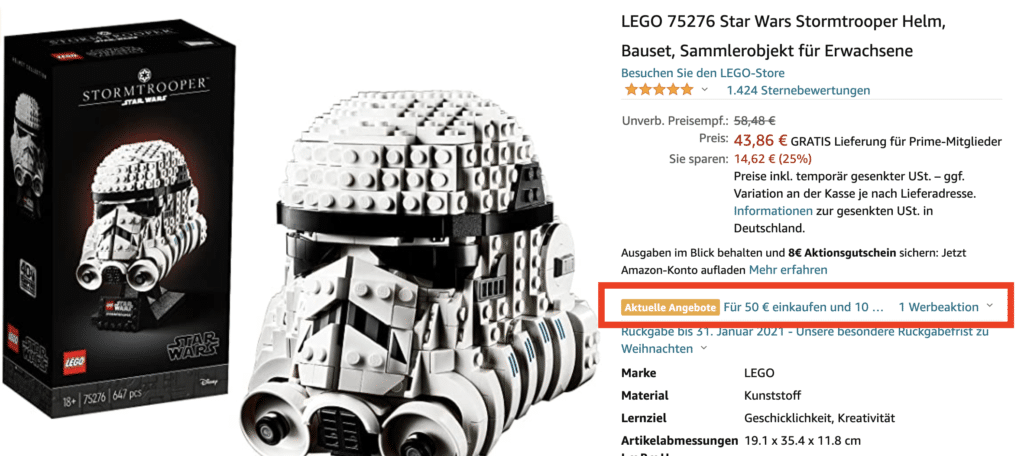 LEGO Black Friday Amazon Angebote