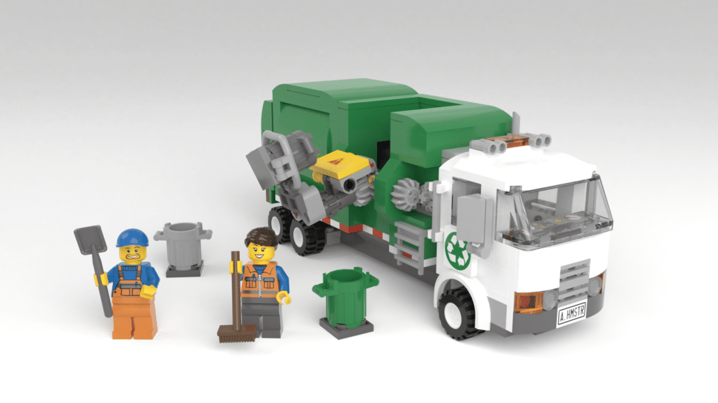 LEGO Ideas Automated Garbage Truck (1)