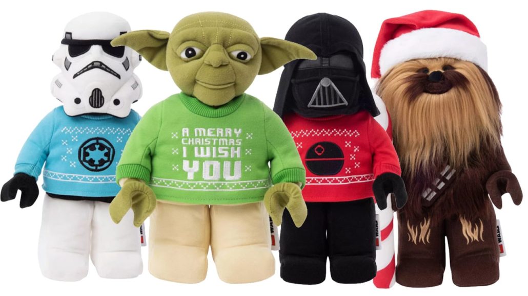 LEGO Star Wars Plueschfiguren Weihnachten 2020