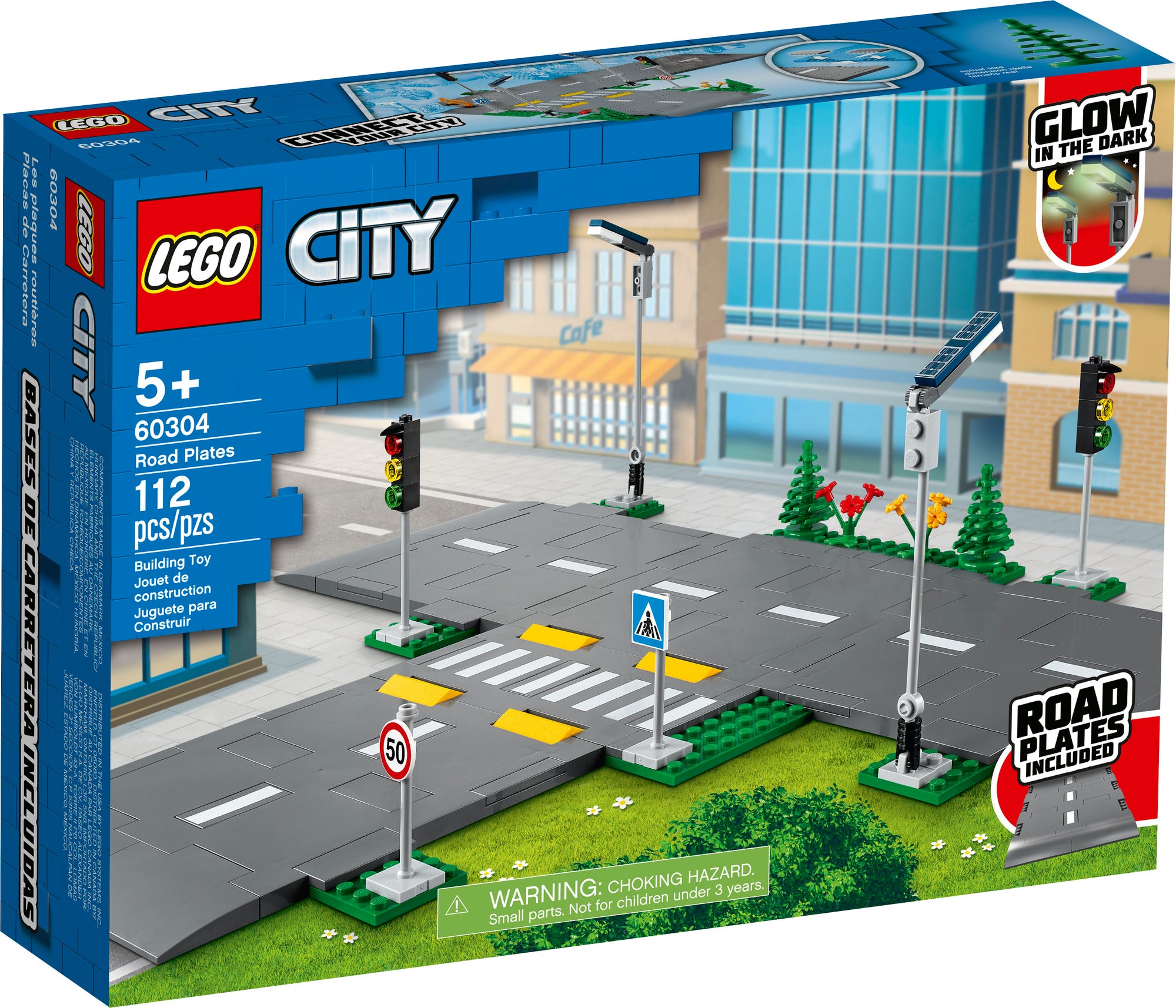LEGO City 60304 Straßenkreuzung Mit Ampeln (2)