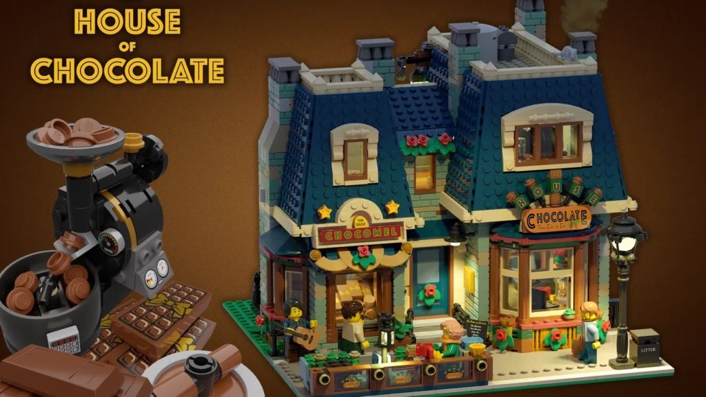 LEGO Ideas House Of Chocolate (1) LEGO Ideas House Of Chocolate (1)