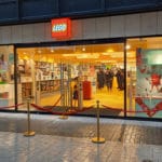 Bild von der Eröffnung des LEGO Stores Hannover