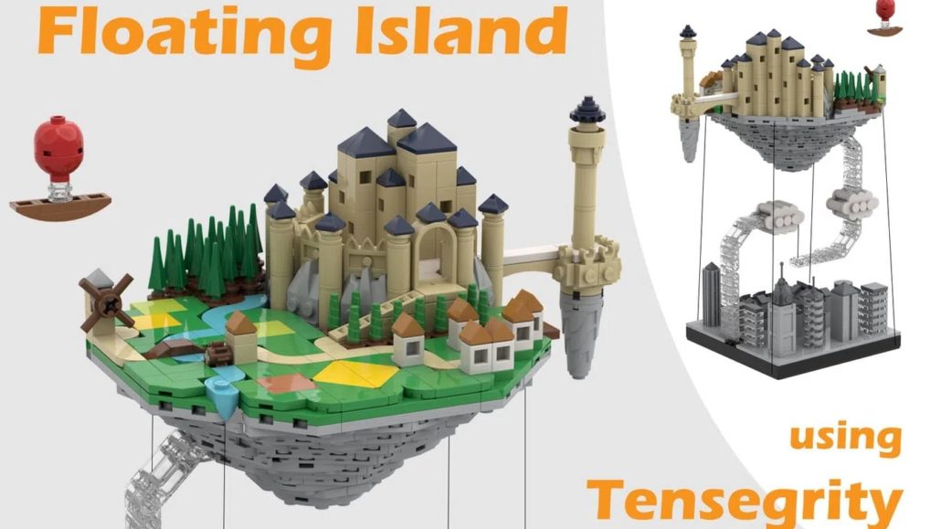 LEGO Ideas Floating Island (1)