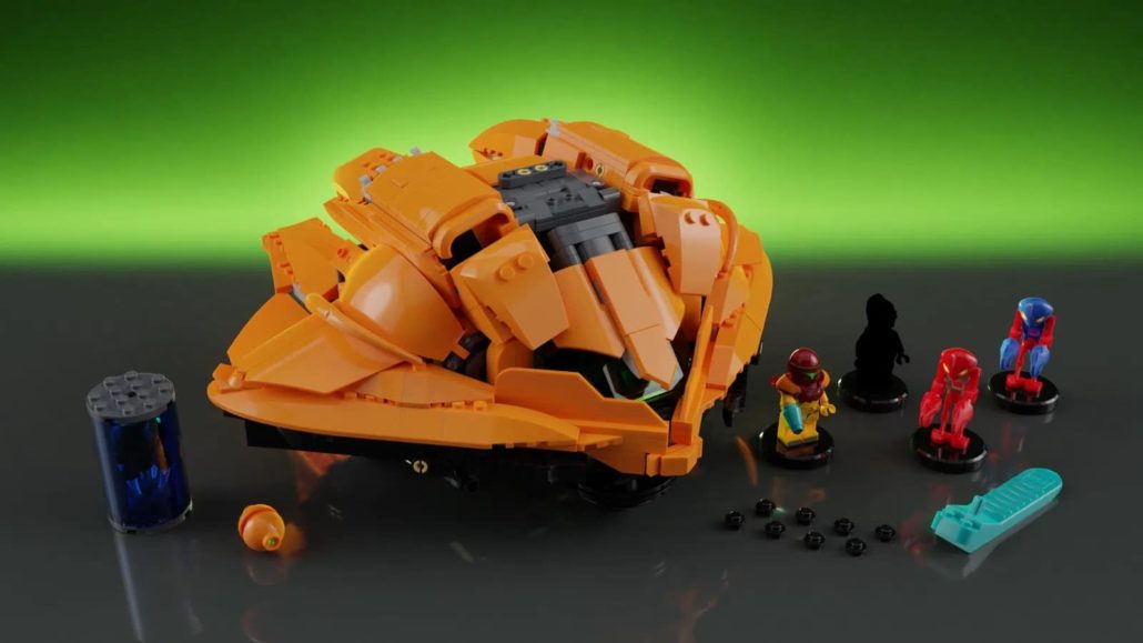 LEGO Ideas Metroid Samus Aran Gunship (1)