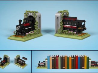 LEGO Ideas Train Bookends (1)