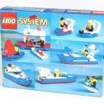 LEGO Town 6353 Küsten Patrouillen Kreuzer Reguläre Box Hinten