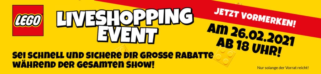 Alternate LEGO Liveshopping Event