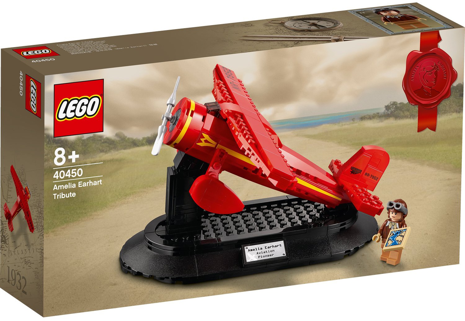 LEGO 40450 Amelia Earhart Tribute GWP