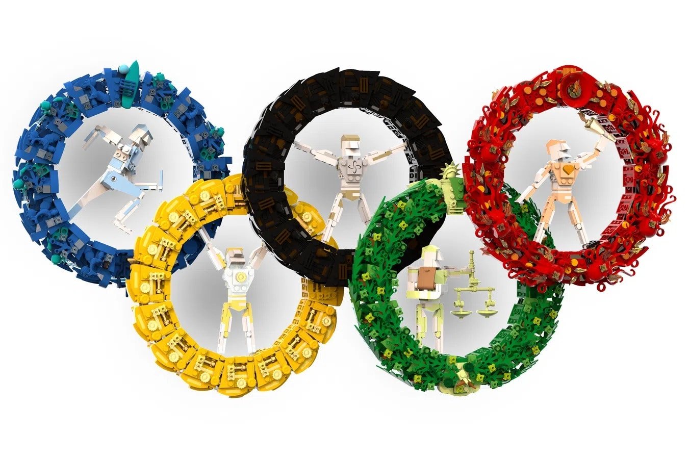 LEGO Ideas Contest Sports Olympic Rings