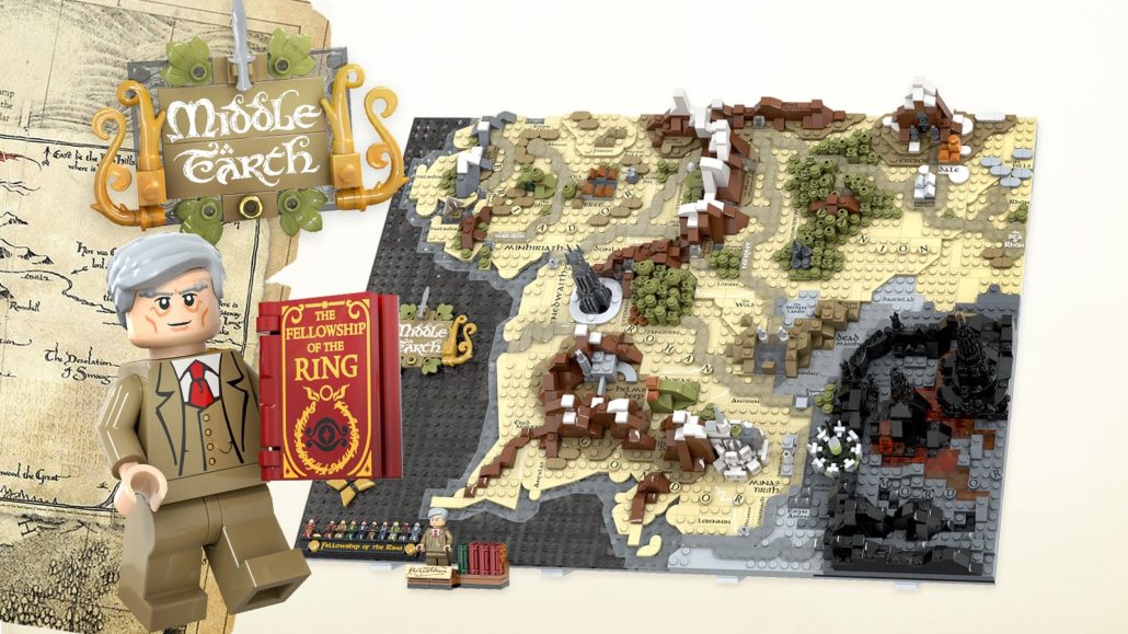 LEGO Ideas Map Of Middle Earth (7)