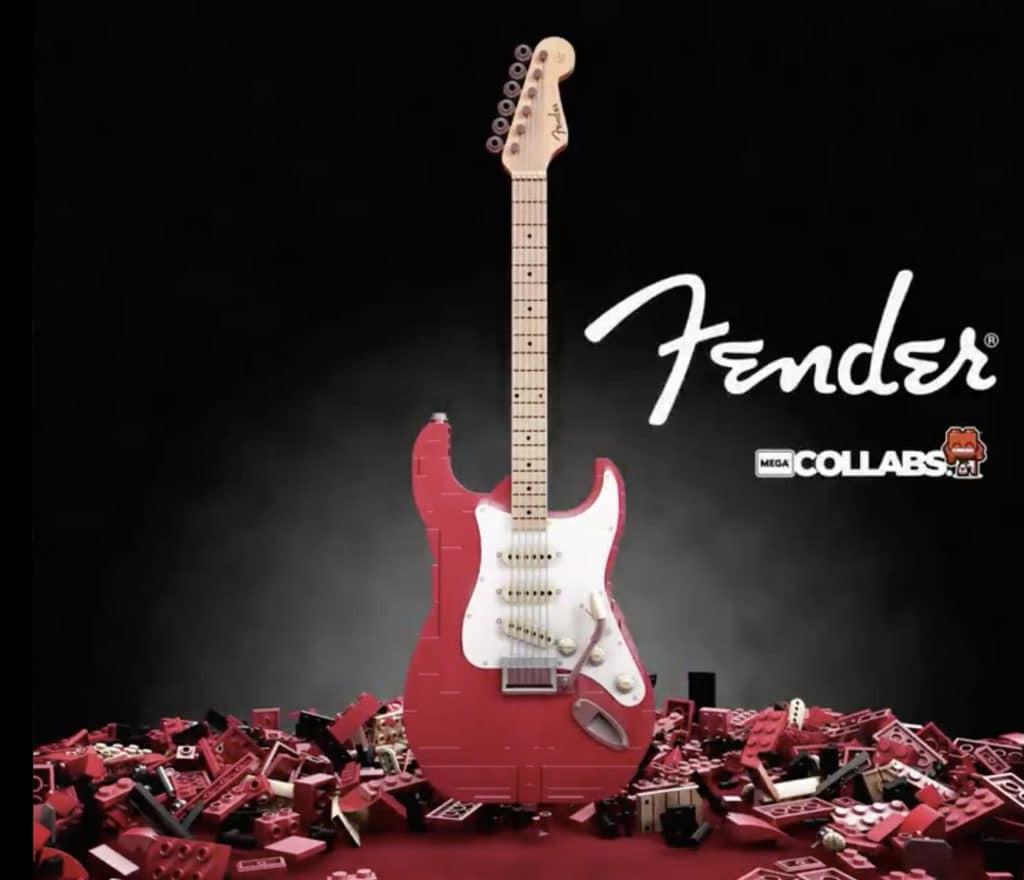 Mega Construx Fender Stratocaster